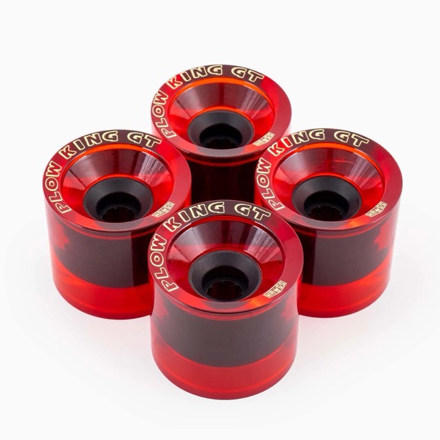 Roue Hawgs Plow Kings GT 74mm 76A - Clear Red Glossy