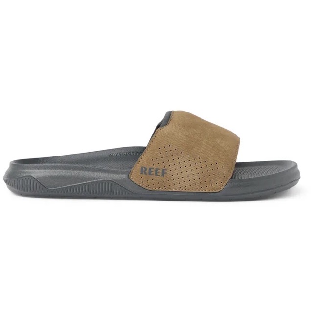 REEF SANDALS TAILSLIDE - GREY/TAN
