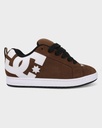 SOULIER DC COURT GRAFFIK SE - BRUN/BLANC