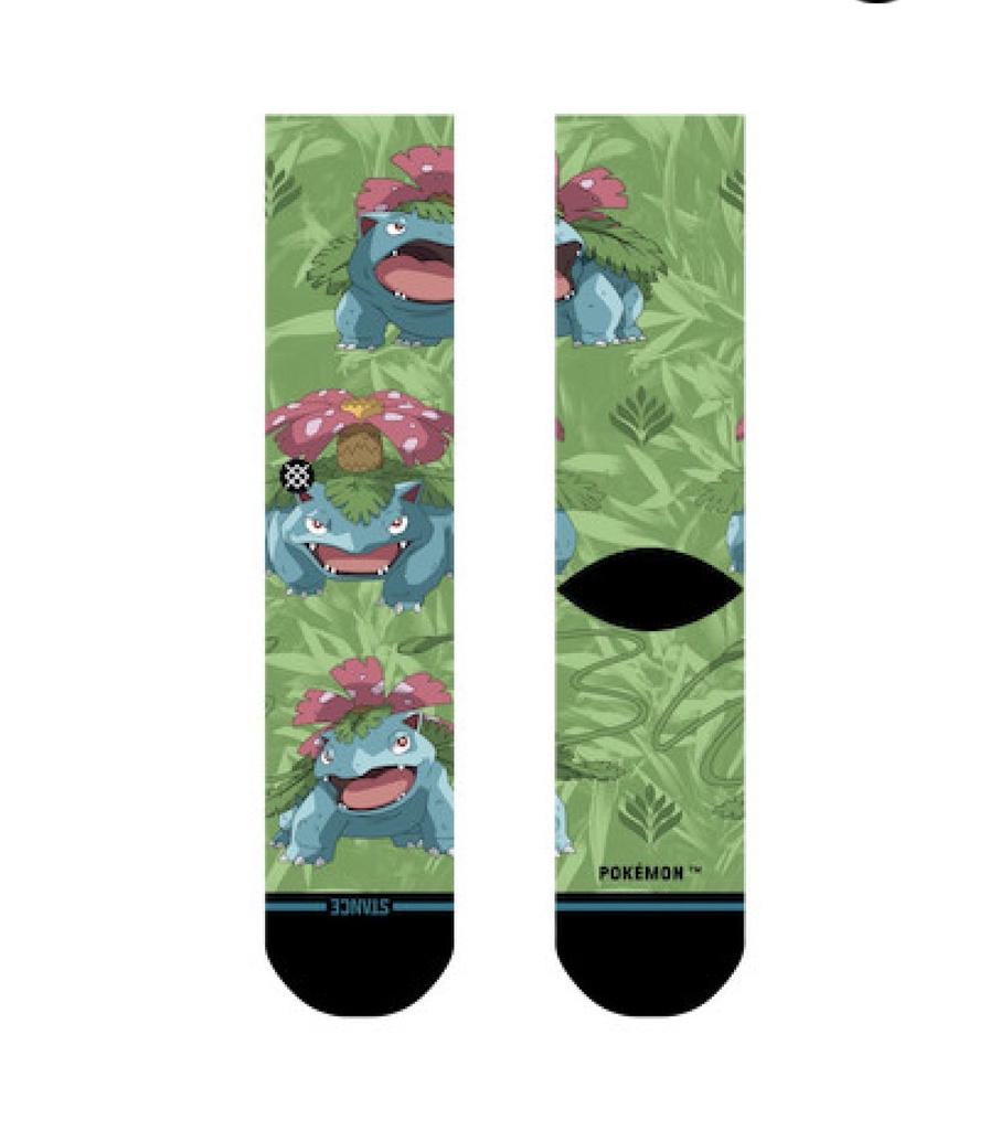 BAS STANCE X POKEMON VENUSAUR - VERT
