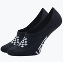 BAS VANS CLASSIC CANOODLE CHECKERBOARD 3-PACK - NOIR/BLANC