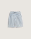 VANS BOYS CHECK-5 BAGGY DENIM SHORT - BLUE ICE