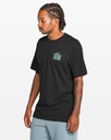 T-SHIRT VOLCOM BREATHE DEEP - WASHED BLACK HEATHER