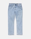 JEANS VOLCOM SOLVER DENIM - PALE AQUA