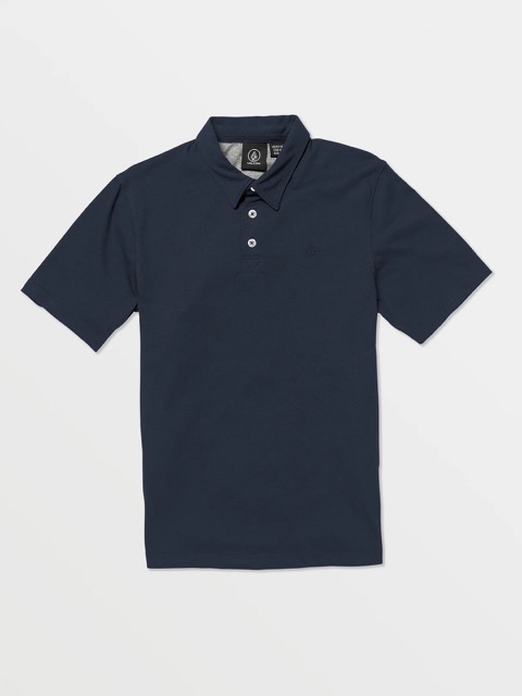 VOLCOM BIG YOUTH WOWZER POLO SHORT SLEEVE - NAVY