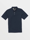 VOLCOM BIG YOUTH WOWZER POLO SHORT SLEEVE - NAVY