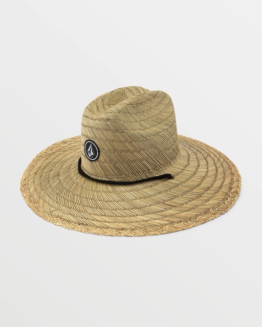 VOLCOM QUARTER STRAW HAT - NATURAL