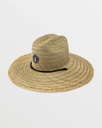 VOLCOM QUARTER STRAW HAT - NATURAL