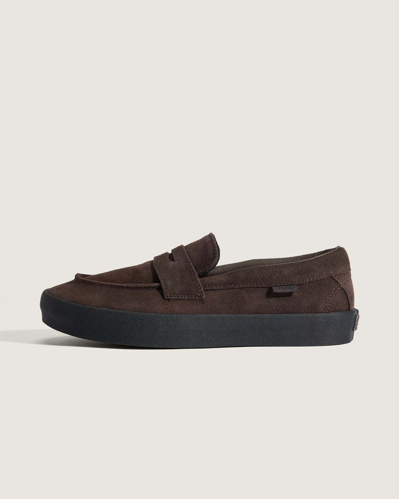 SOULIER VANS SKATE LOAFER SUEDE - BRUN/NOIR