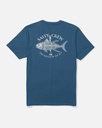 CREW OMAKASE SS TEE- CAST BLUE