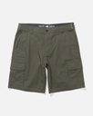 SHORT SALTY CREW TRANSOM CARGO - DUSTY OLIVE