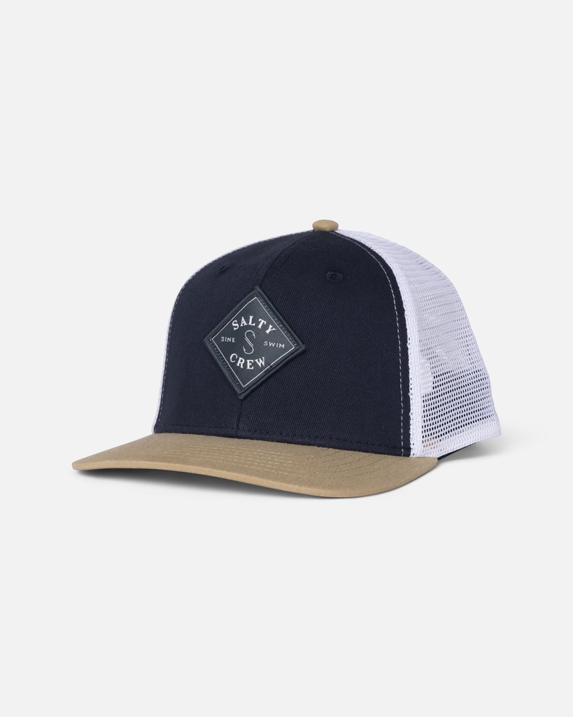 SALTY CREW JUNIOR SEALINE TRUCKER - NAVY KHAKI