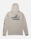 COTON OUATÉ SALTY CREW ON BOARD SUNSHIRT - NATURAL