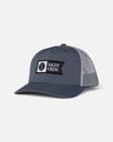 SALTY CREW PINNACLE 2 RETRO TRUCKER HAT - IRON