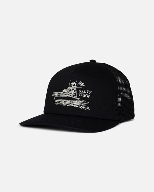 SALTY CREW SALTY CREW GOOD TIMES FOAMIE TRUCKER - PIRATE BLACK