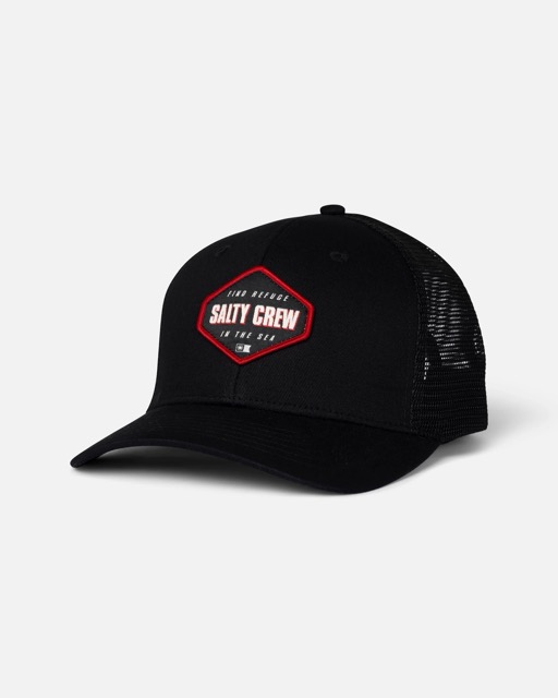 SALTY CREW SHARPELY TRUCKER - BLACK
