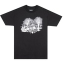 FROSTED HOUSE GRAPHIC TEE - BLACK