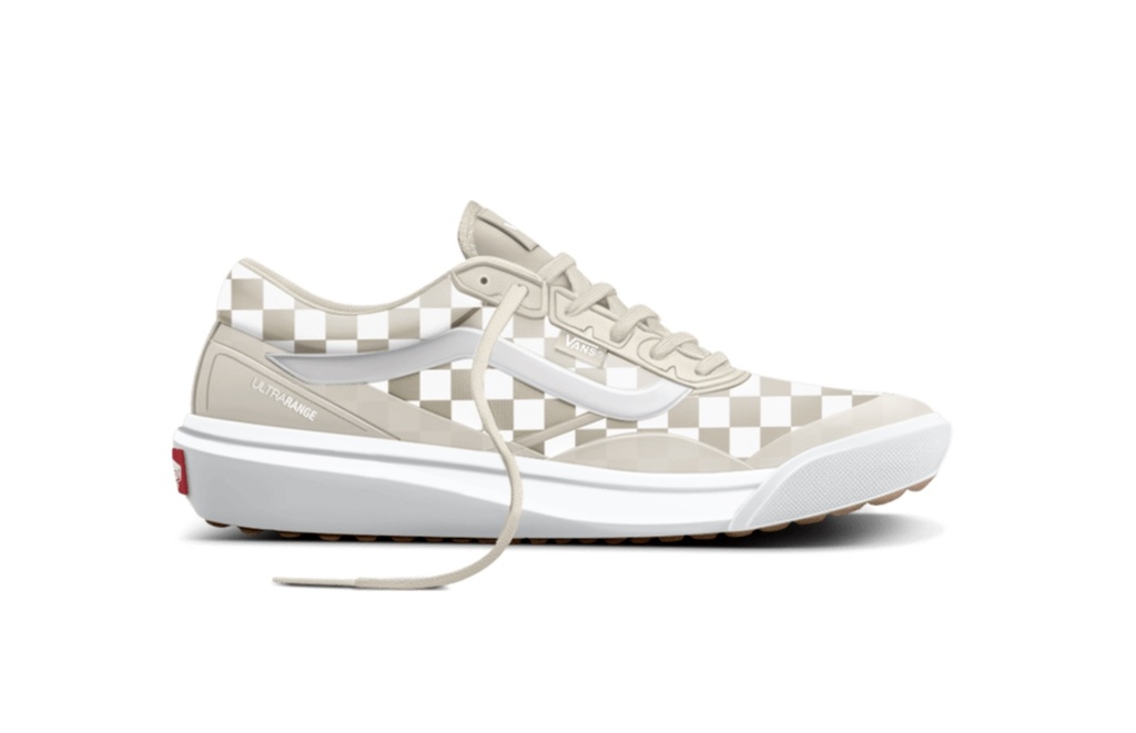SOULIER VANS ULTRARANGE 2.0 RW - CHECKERBOARD TURTLE DOVE
