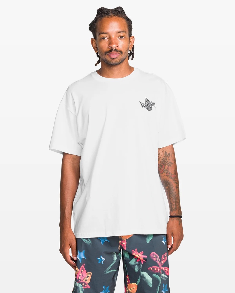 T-SHIRT VOLCOM SEA LEGS - BLANC