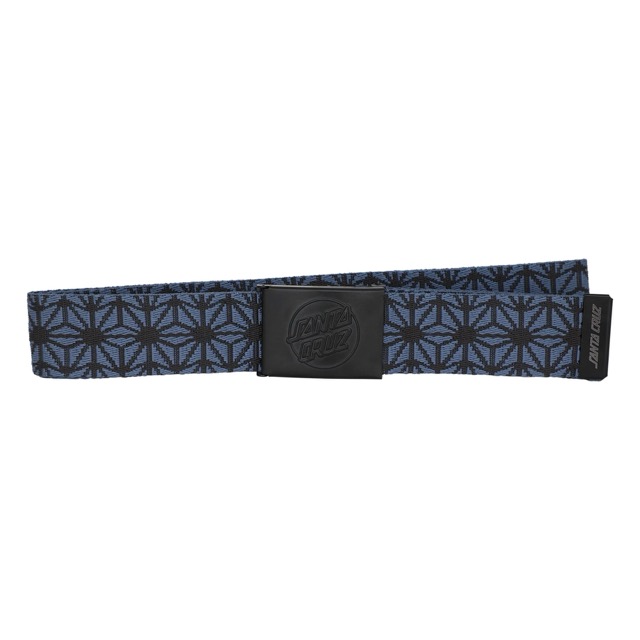 CEINTURE SANTA CRUZ WEB BELT OPUS DOT - BLUE LUCK