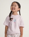T-SHIRT VANS ENFANTS LITTLE FLOWER - PALE PETAL
