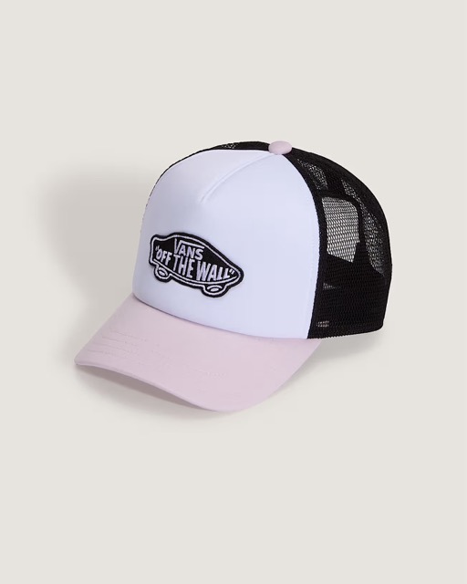 Casquette Vans Kids Classic Patch Curved Bill Trucker Hat - Pale Petal