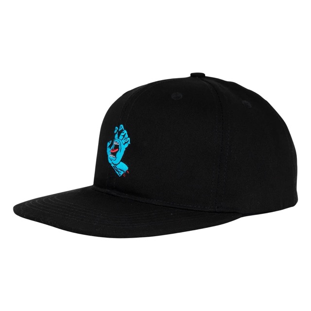 SANTA CRUZ SNAPBACK SCREAMING HAND - BLACK