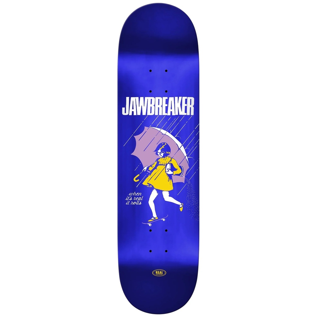 PLANCHE REAL TEAM JAWBREAKER BLUE FOIL - 8.38''