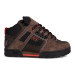 DVS COMANCHE BOOT - COFFEE BLACK ORANGE SUEDE