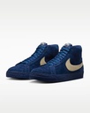 NIKE SB ZOOM BLAZER MID SHOES - COASTAL BLUE/PALE YELLOW-COASTAL BLUE