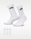 NIKE EVERYDAY ELEVATED 6PK NIKESB - WHITE