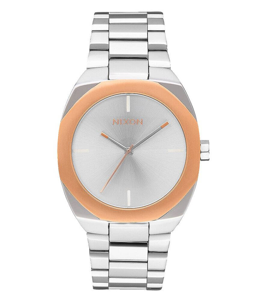 Nixon Catalyst Watch - Silver / Rose Gold