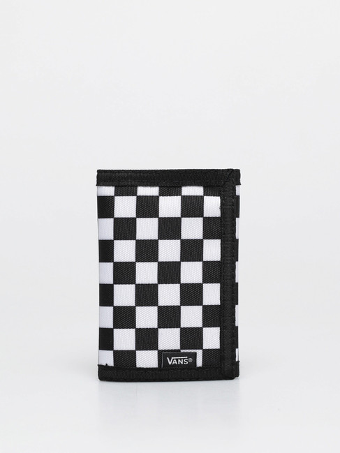 PORTEFEUILLE VANS VELCRO SLIPPED BLACK/WHITE
