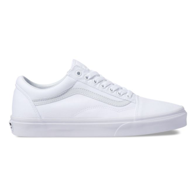 SOULIER VANS OLD SKOOL - TRUE WHITE