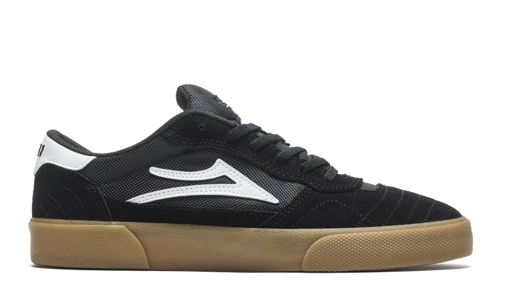 Soulier Lakai Cambridge / Black Gum Suede