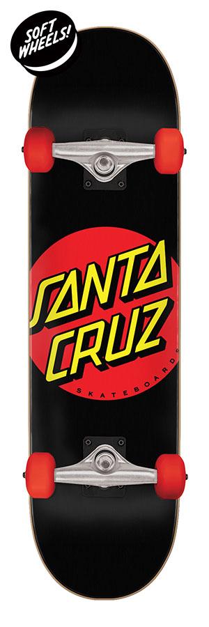 PLANCHE COMPLETE SANTA CRUZ CLASSIC DOT SUPER MICRO 7.25X27