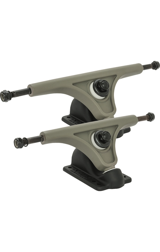 TRUCKS GLOBE SLANT MAG REVERSE KINGPIN 180mm - GREY/NOIR