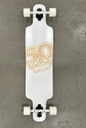 LONGBOARD COMPLETE 5-0 SKETCHY DROP THRU 39 - ICE CREAM