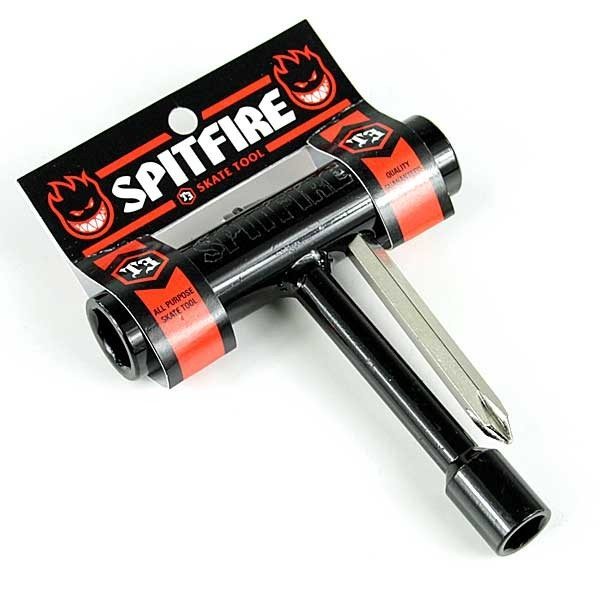 SPITFIRE TOOL T3 SOLID STEEL - BLACK
