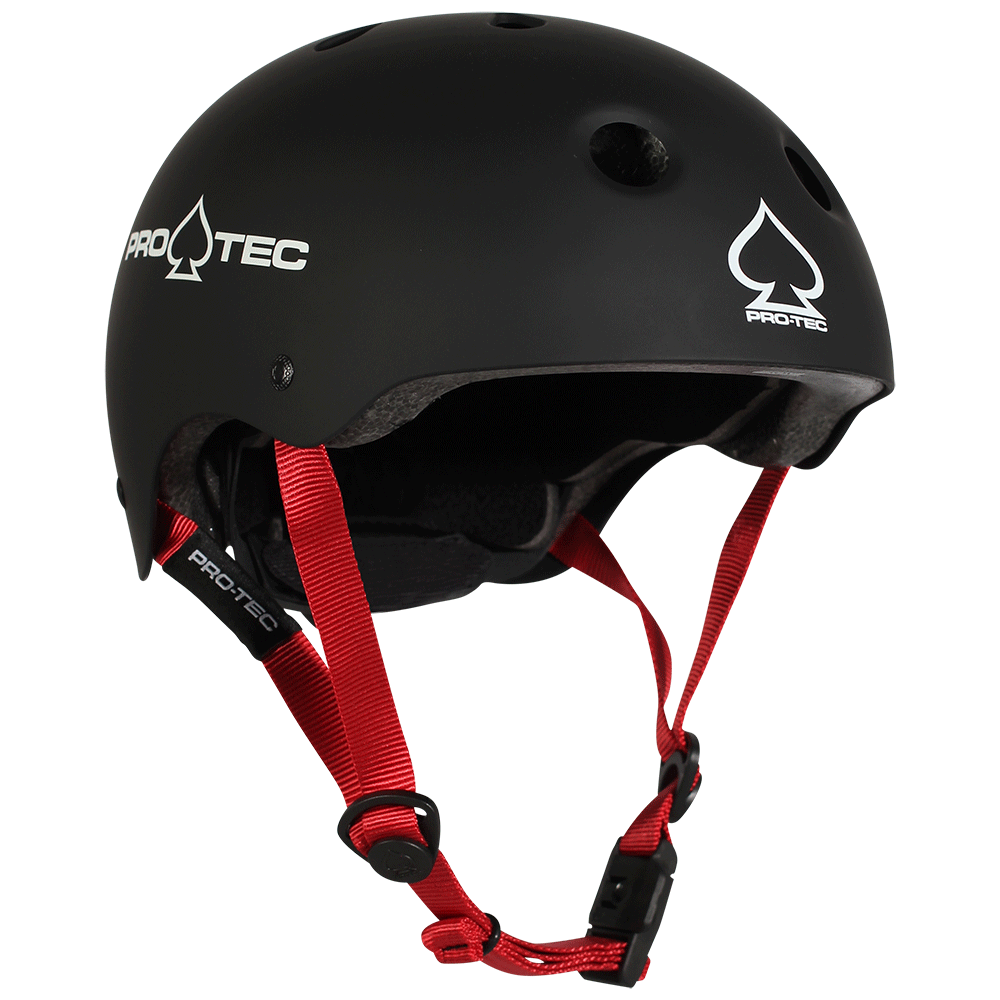 Pro-Tec Junior Certified Skate Helmet Matte Black