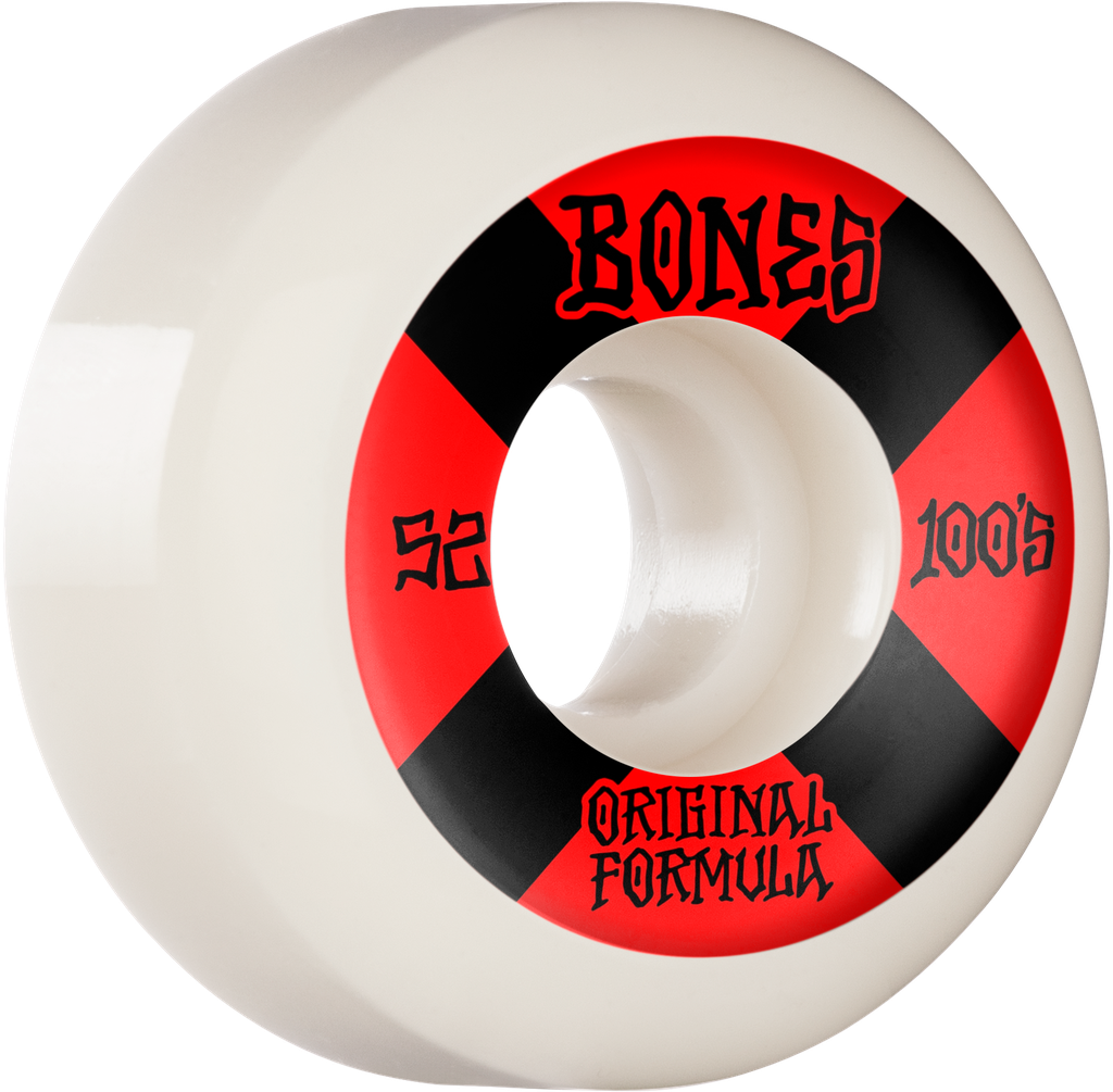 BONES WHEELS - V5 SIDECUTS 100'S 52mm WHITE