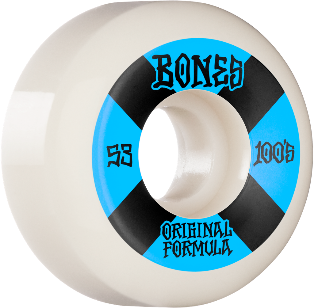 BONES WHEELS - V5 SIDECUTS 100'S 53mm WHITE