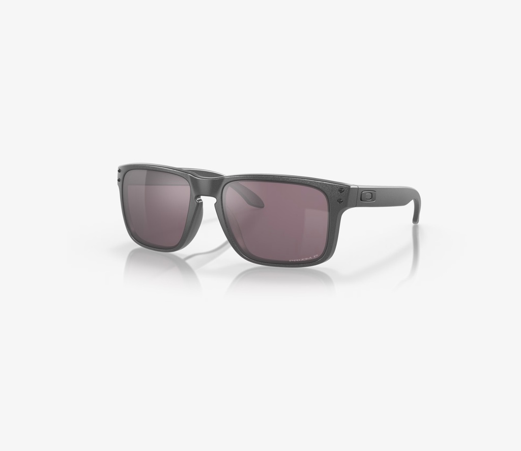 OAKLEY HOLBROOK SUNGLASSES STEEL W/ PRIZM DAILY POLARIZED