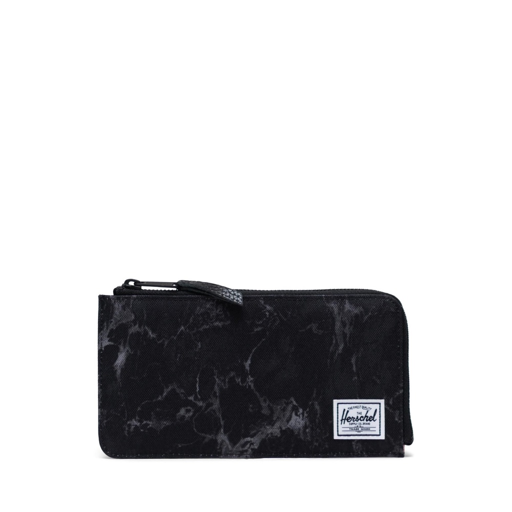 HERSCHEL JACK LARGE WALLET - NOIR MARBLE
