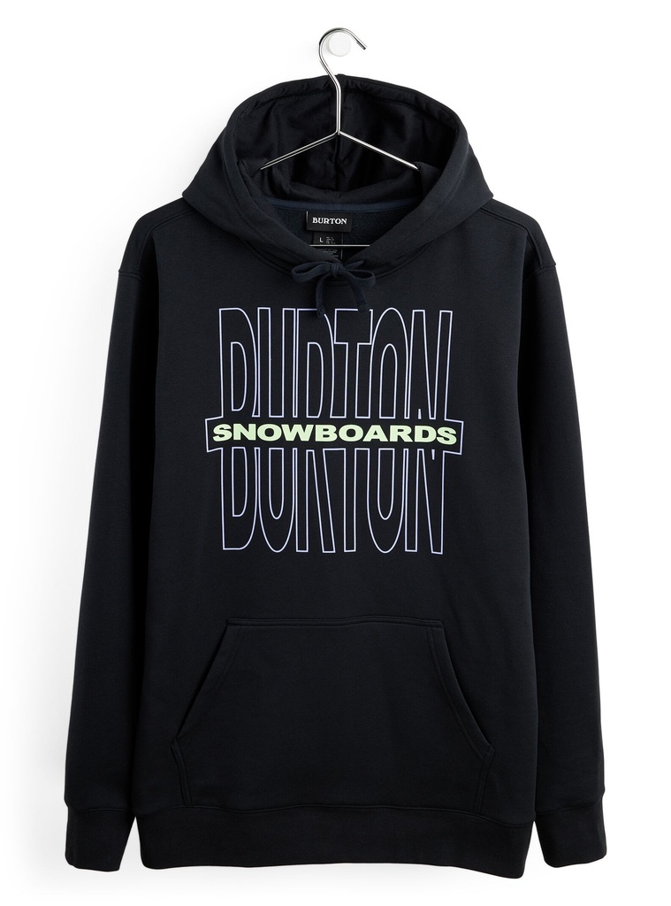 COTON OUATÉ BURTON FARRINGTON PULL OVER - NOIR