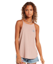 CAMISOLE VOLCOM PALM STN BREEZIN TANK POUR FEMME - FADED MAUVE