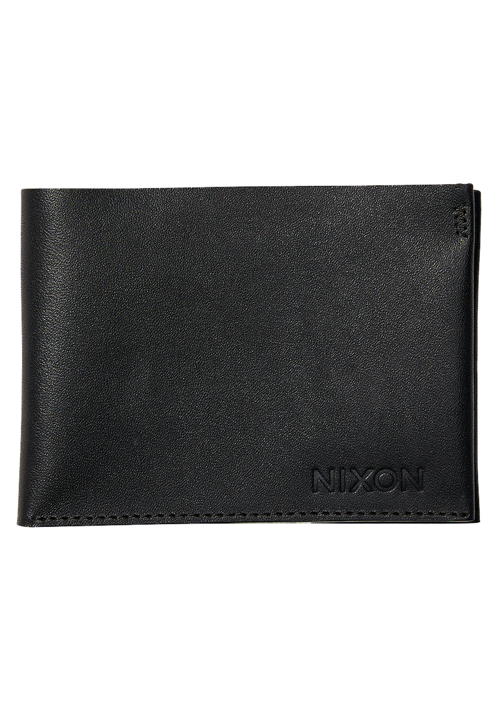 NIXON CACHE BIFOLD WALLET - BLACK