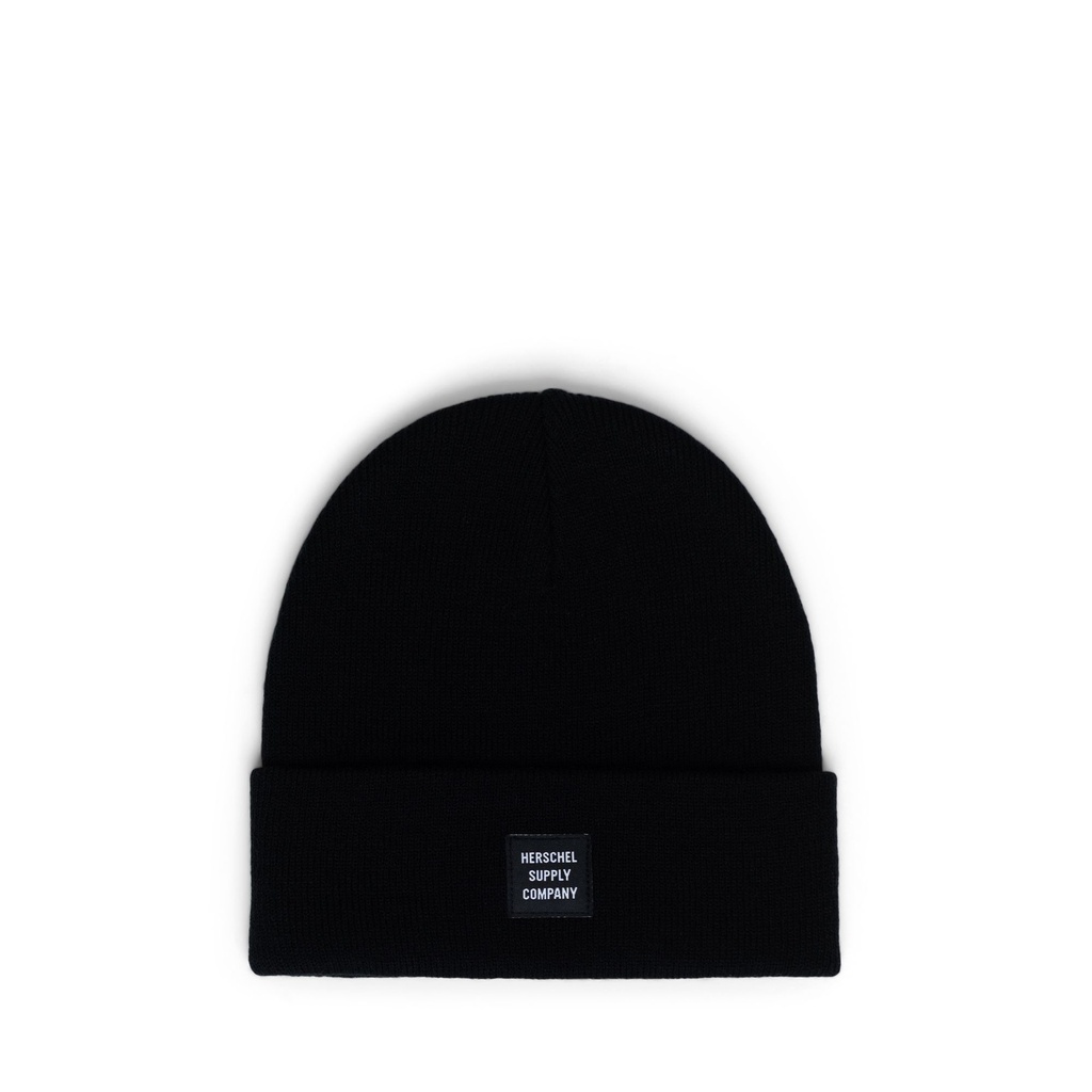 HERSCHEL BEANIE ABBOTT ACRYLIC - HEATHER BLACK