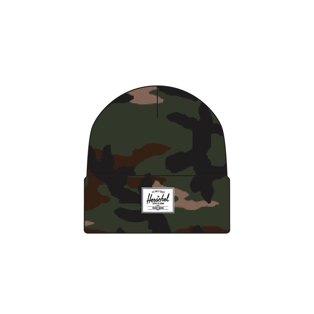 TUQUE HERSCHEL BABY BEANIE 6-18 MONTHS POLYESTER - WOODLAND CAMO