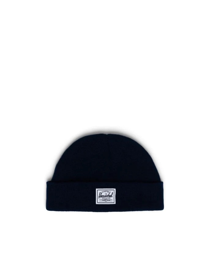 HERSCHEL BABY BEANIE 6-18 MONTHS POLYESTER - PEACOAT